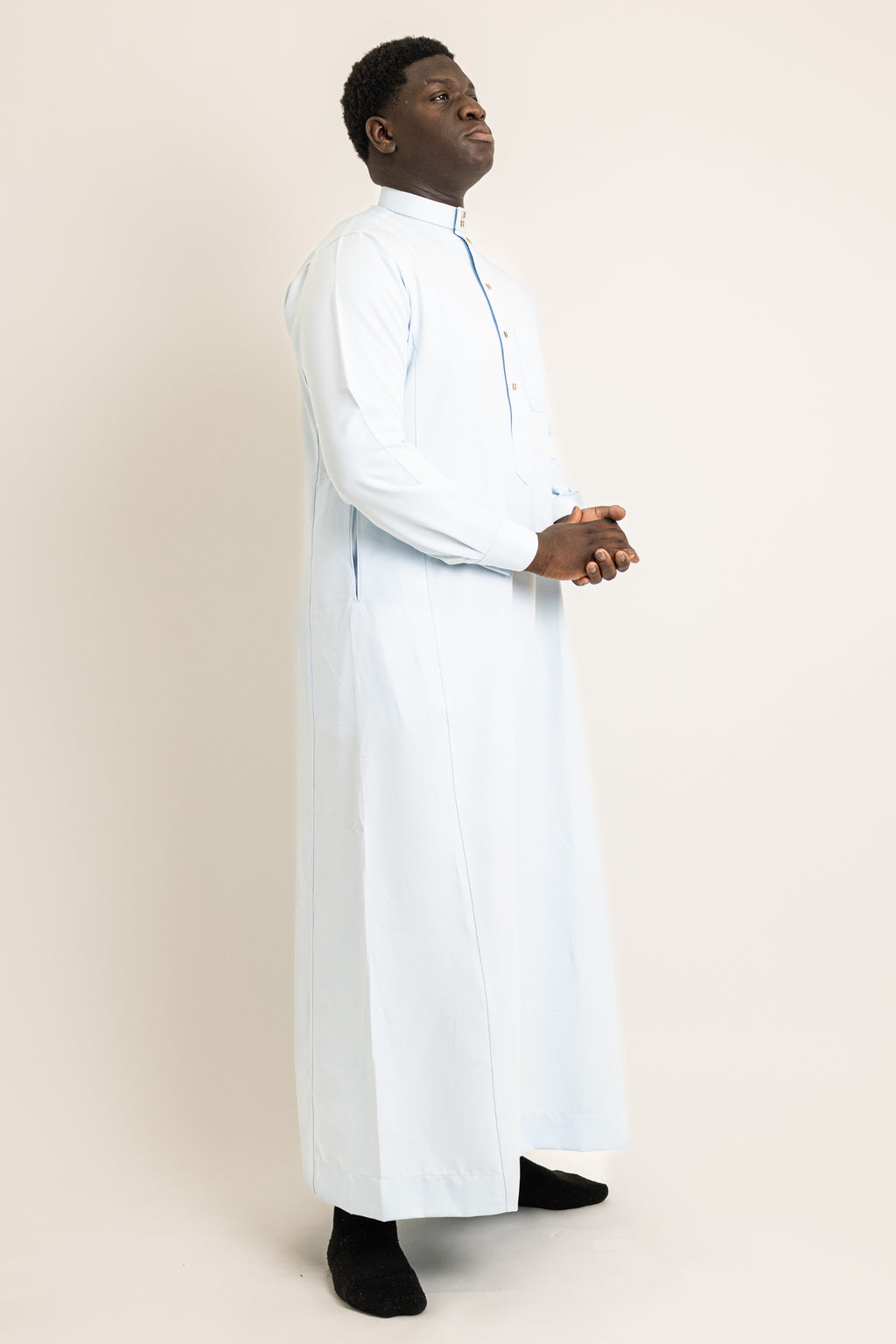 Saudi Light Blue Thobe