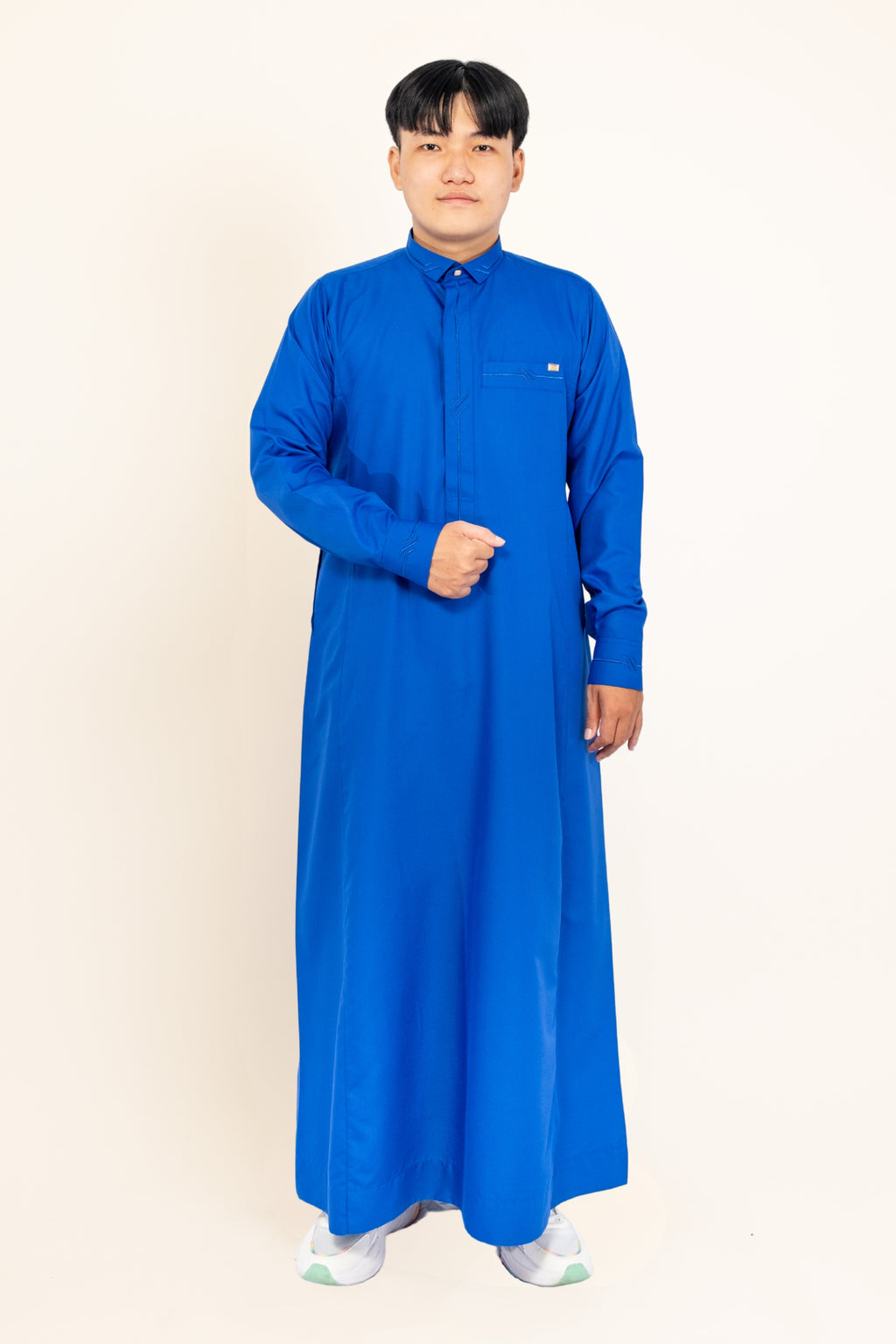 Qatari Bright Blue Thobe