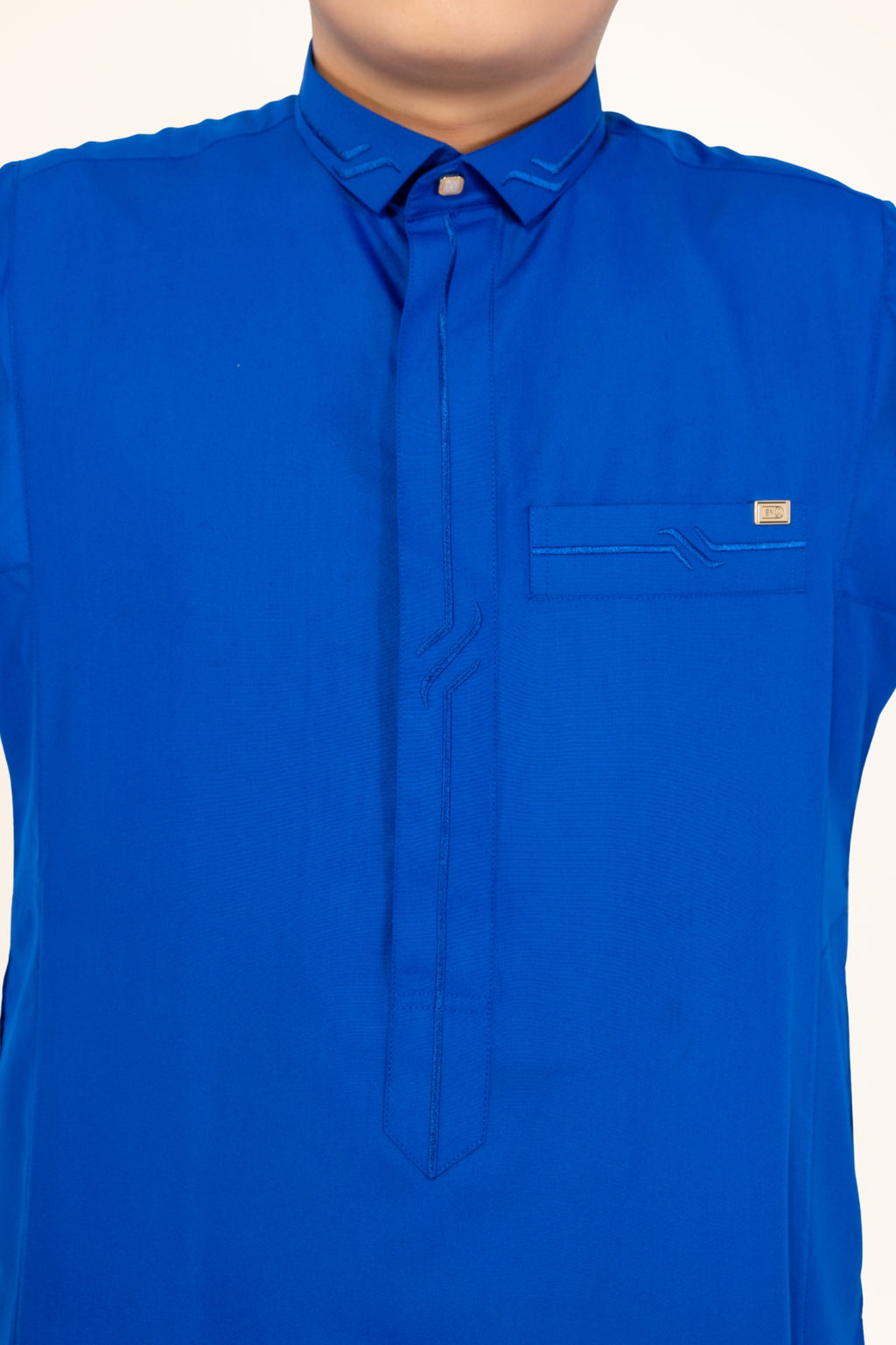 Qatari Bright Blue Thobe