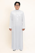 Kuwaiti Clear White Thobe
