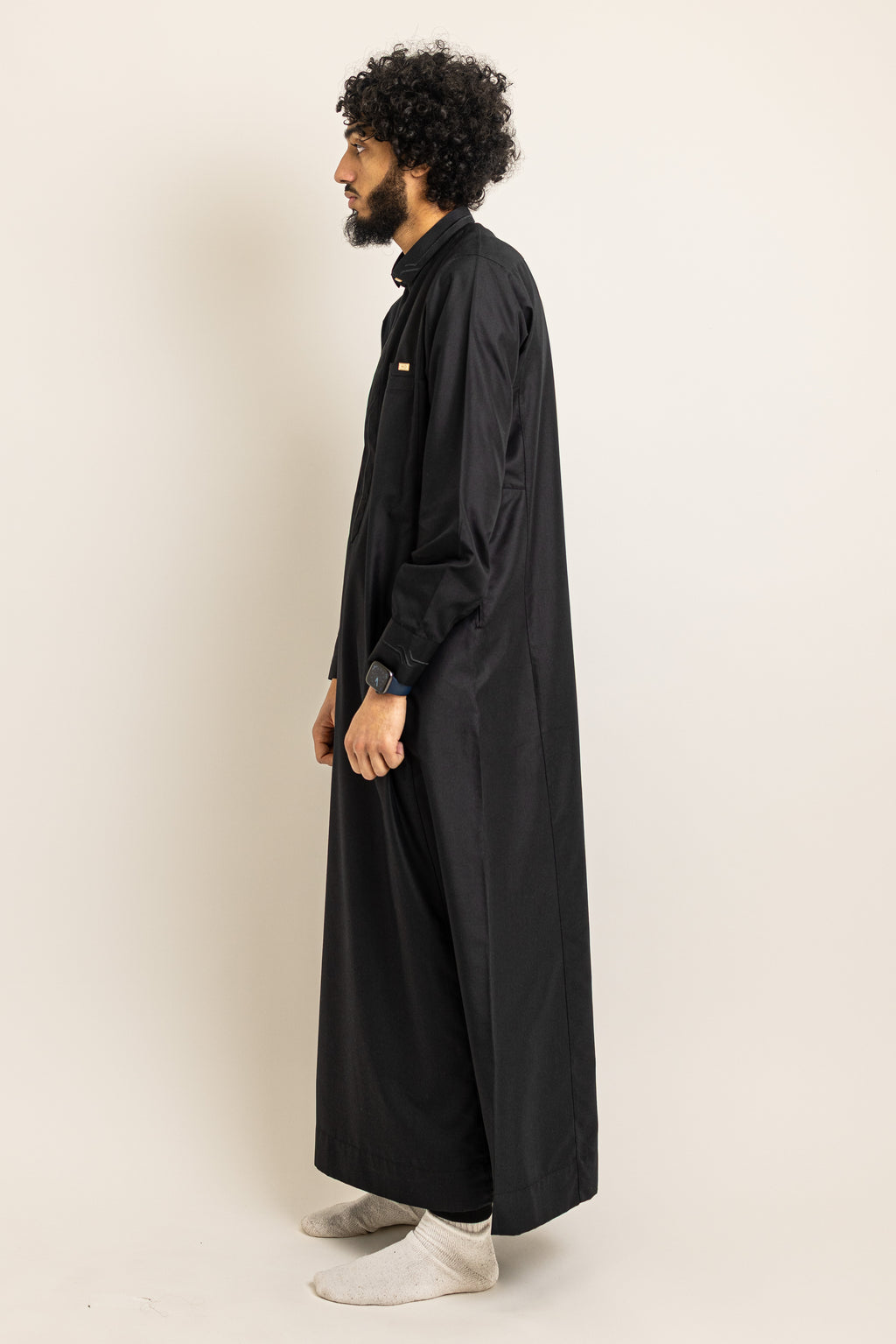 Qatari Black Thobe