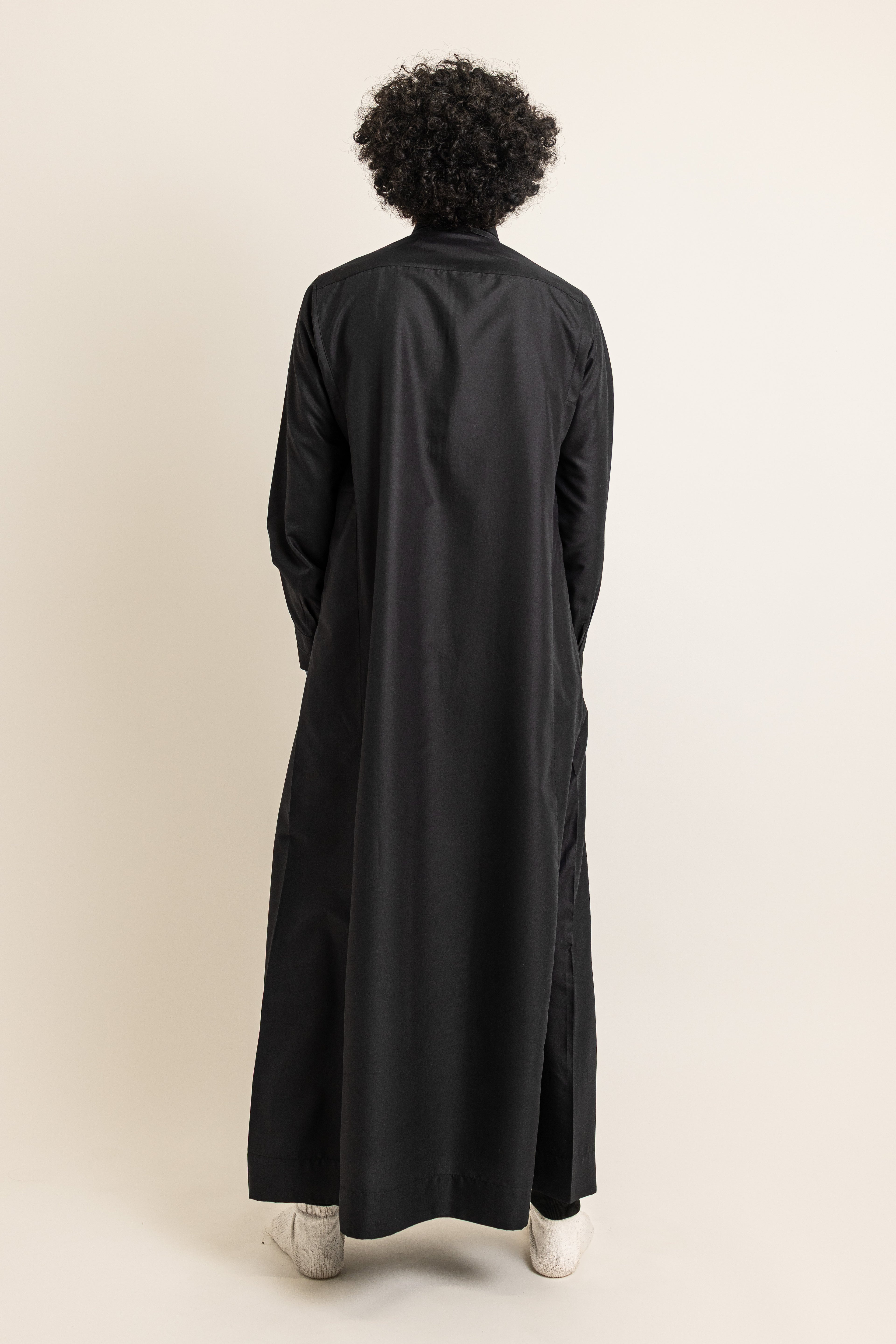 Qatari Black Thobe