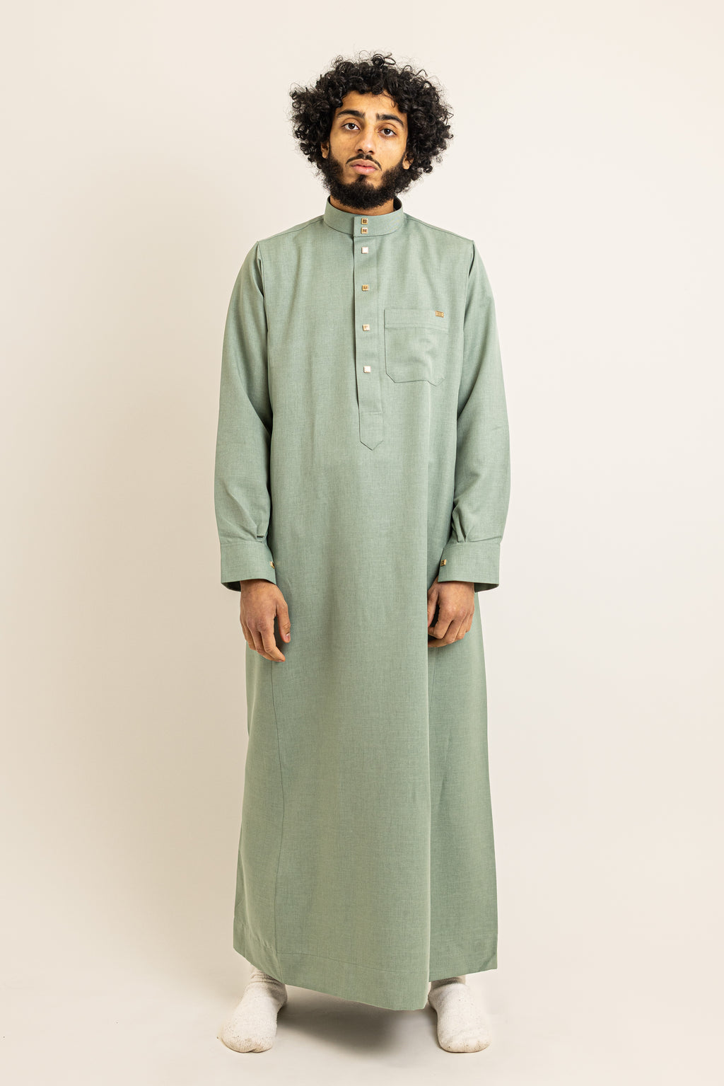 Saudi Mint Green Thobe