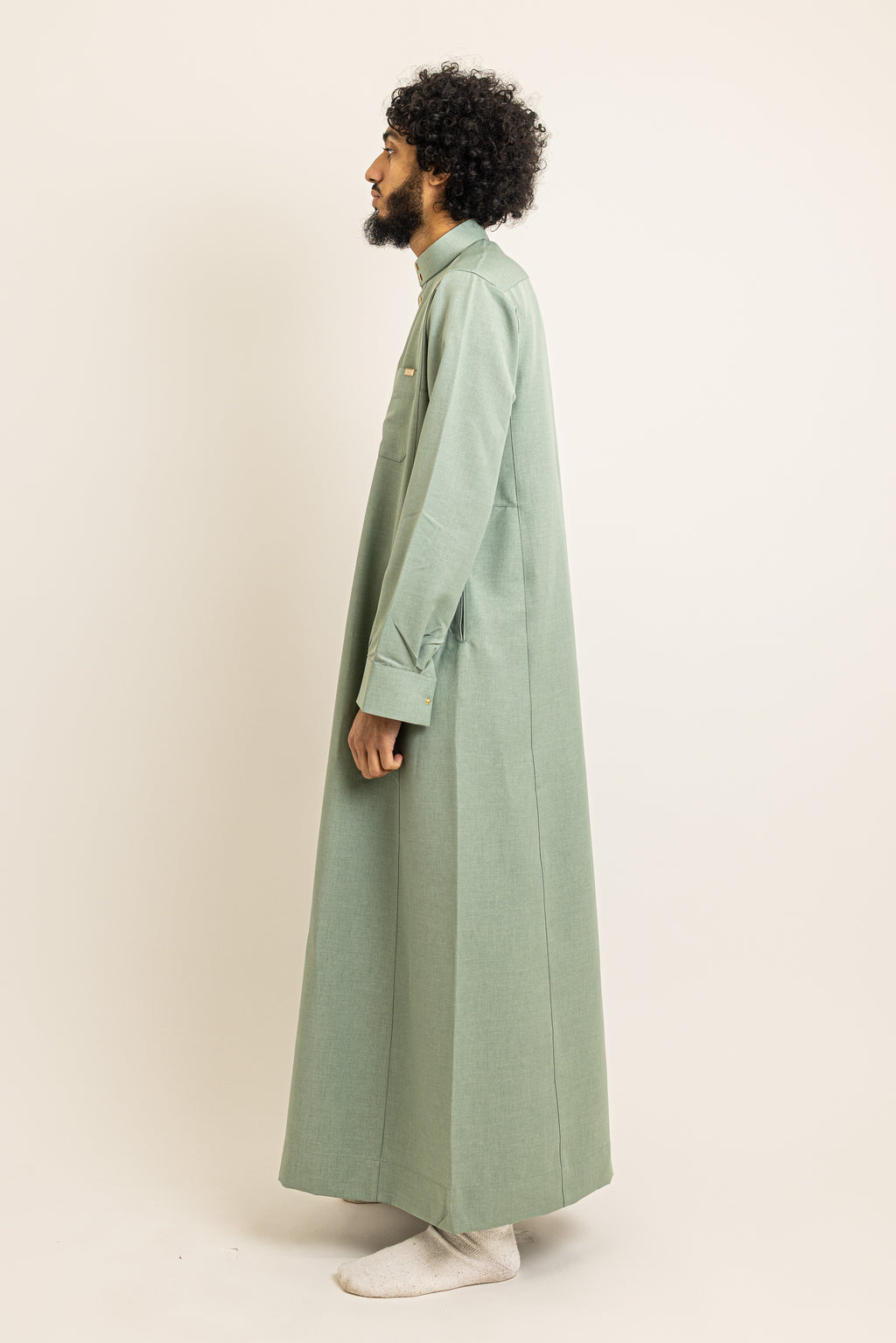 Saudi Mint Green Thobe