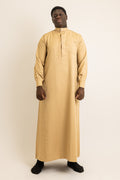 Saudi Beige Thobe (with Cuff)