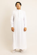 Saudi Light Pink Thobe (with Cuff)