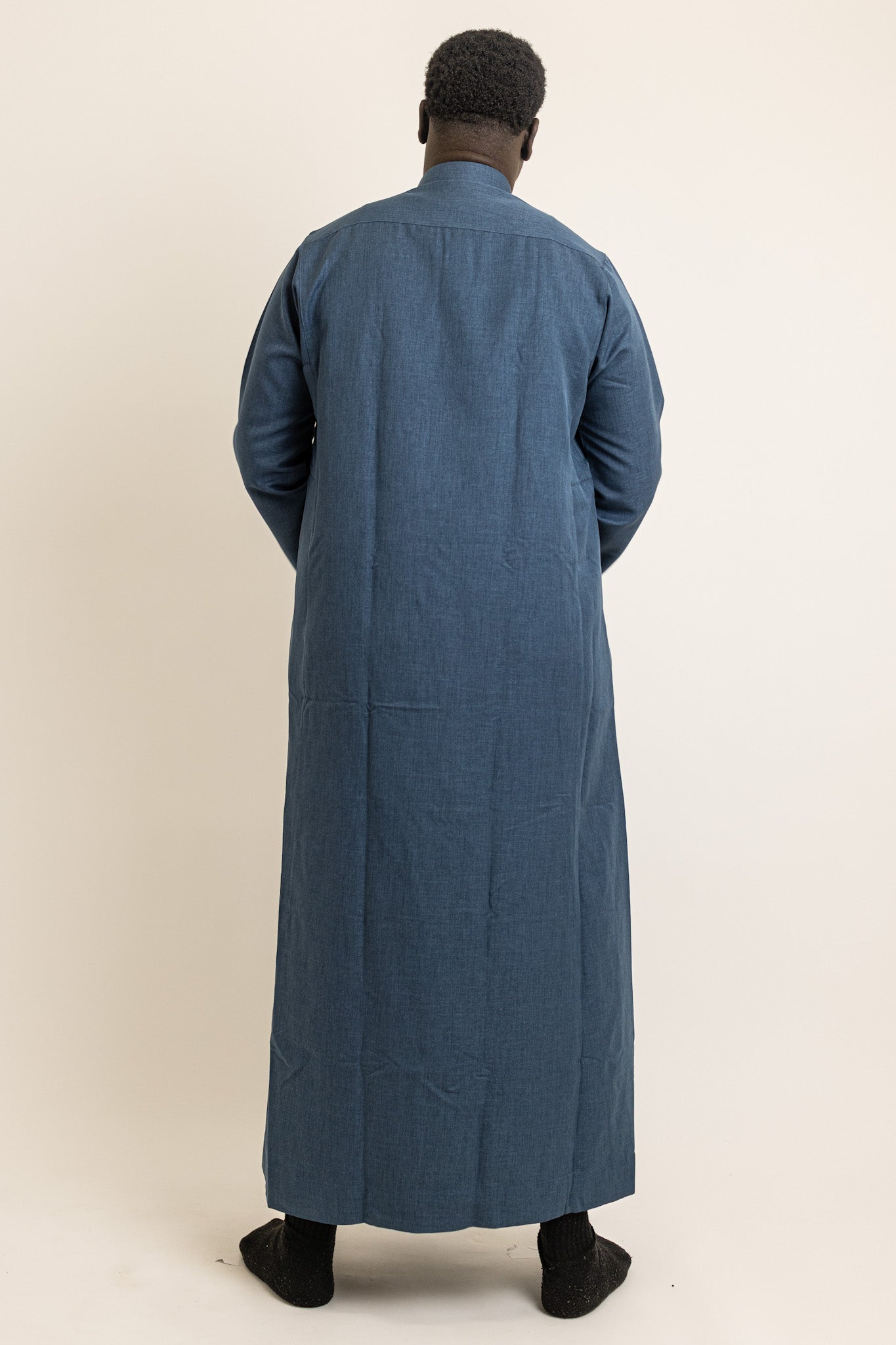 Saudi Deep Blue Thobe