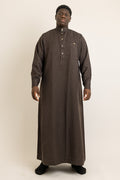 Saudi Brown Thobe (no Cuff)