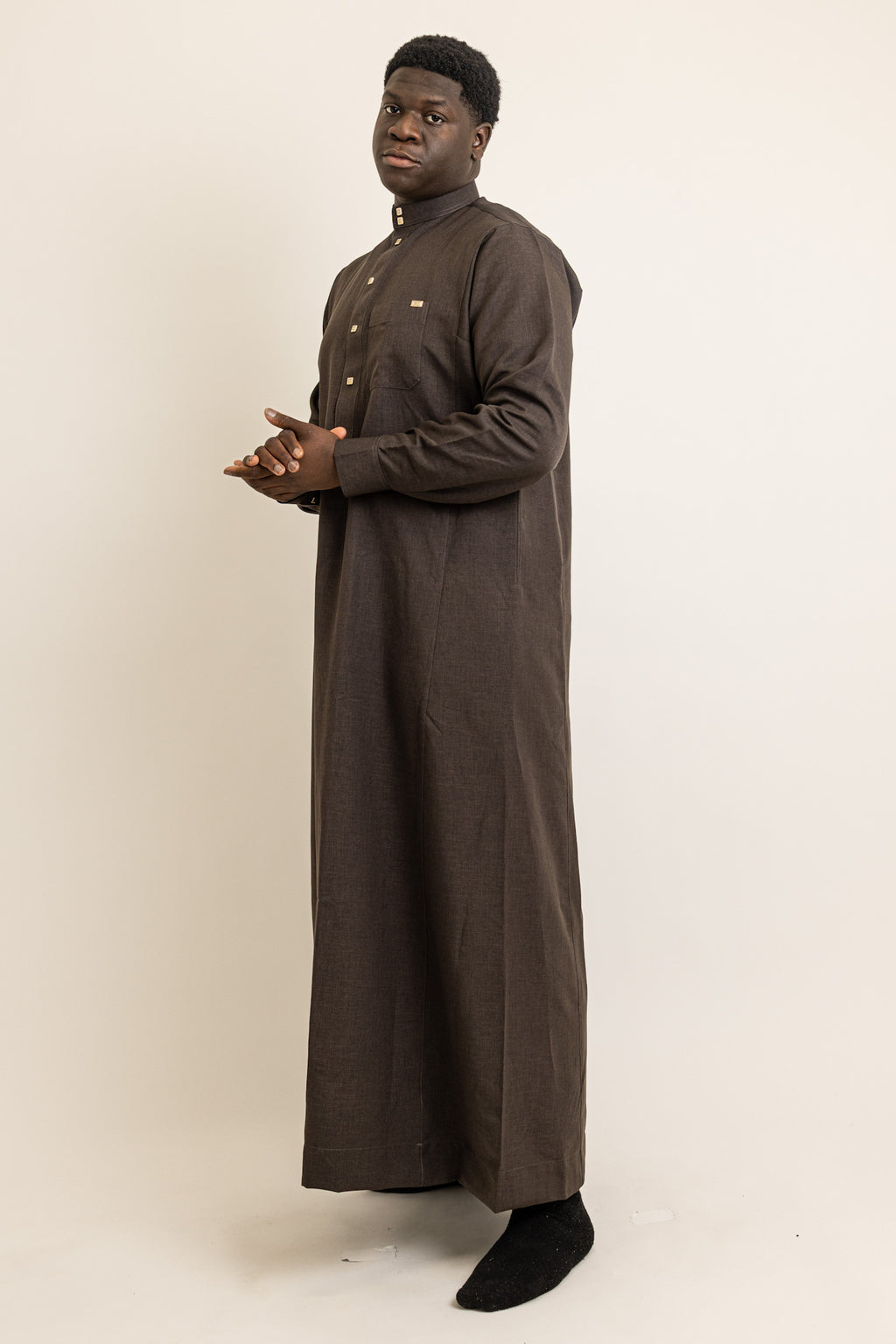 Saudi Brown Thobe