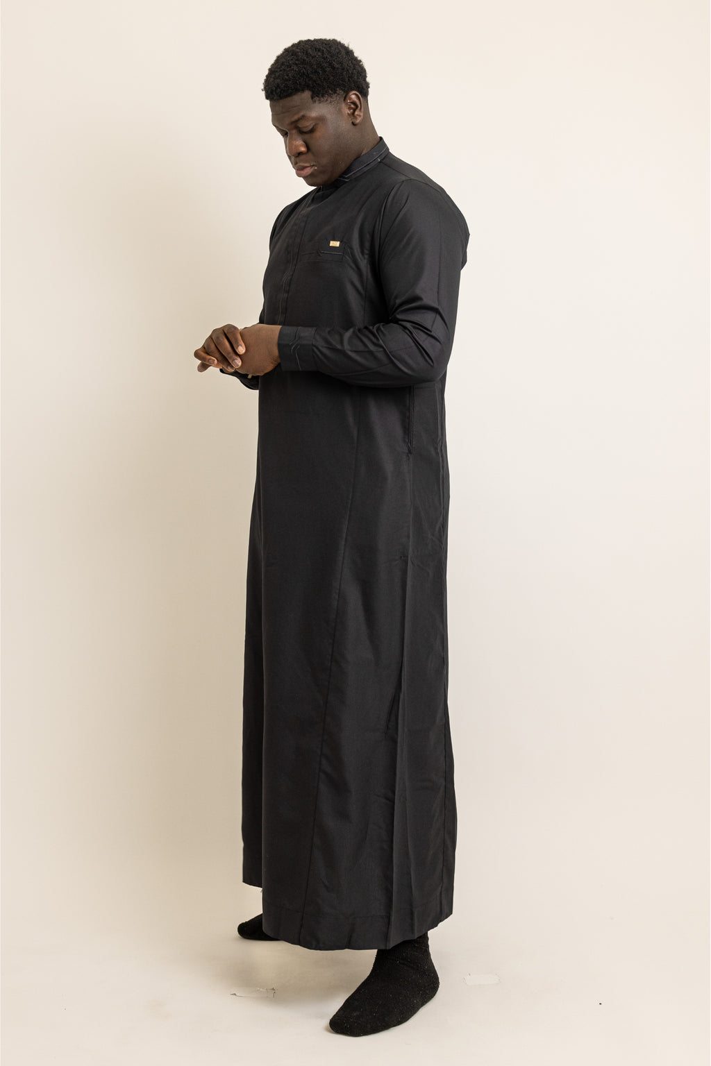 Qatari Black Thobe