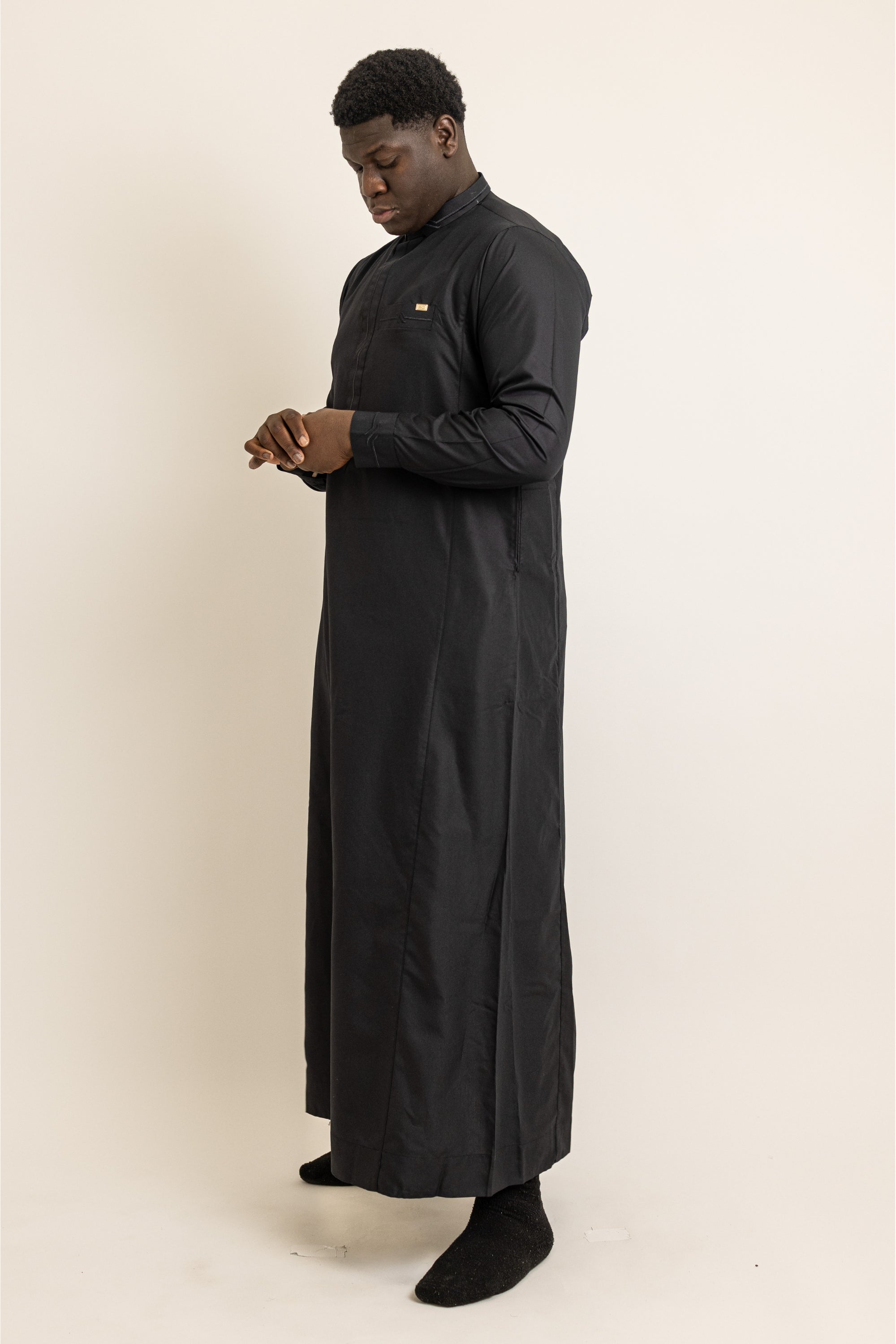 Qatari Black Thobe