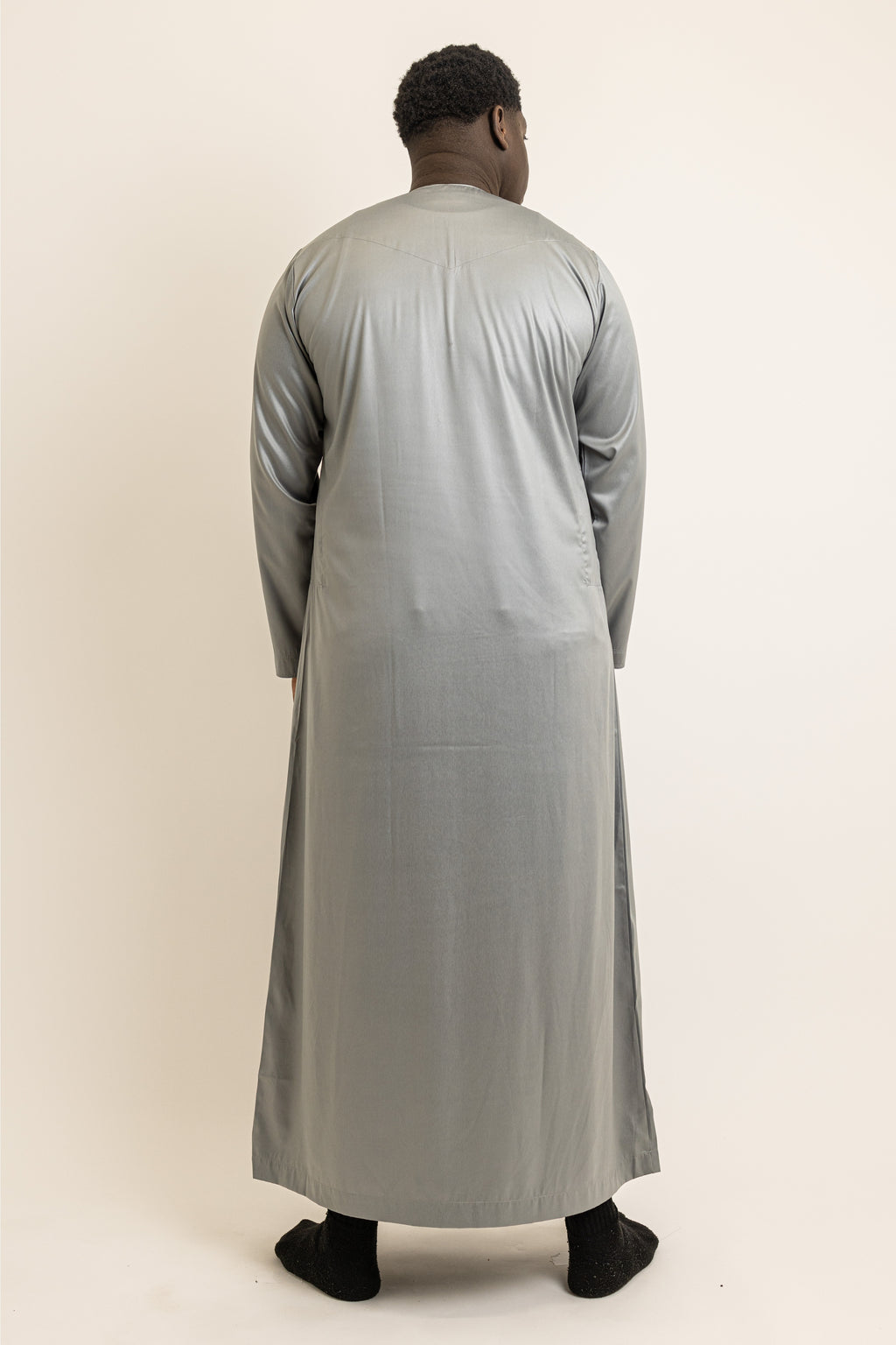 Emirati Sleek Grey Thobe