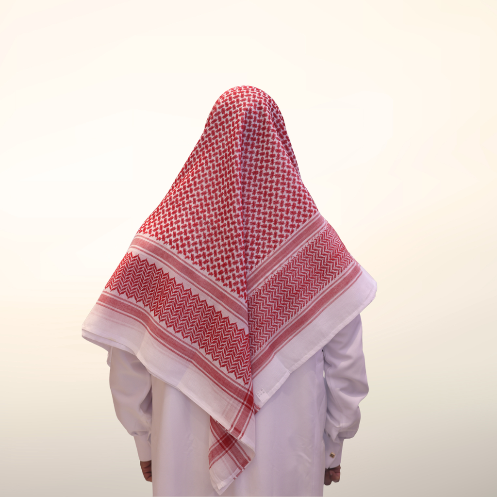 Red Saudi Shemagh