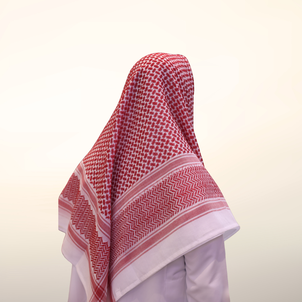 Red Saudi Shemagh