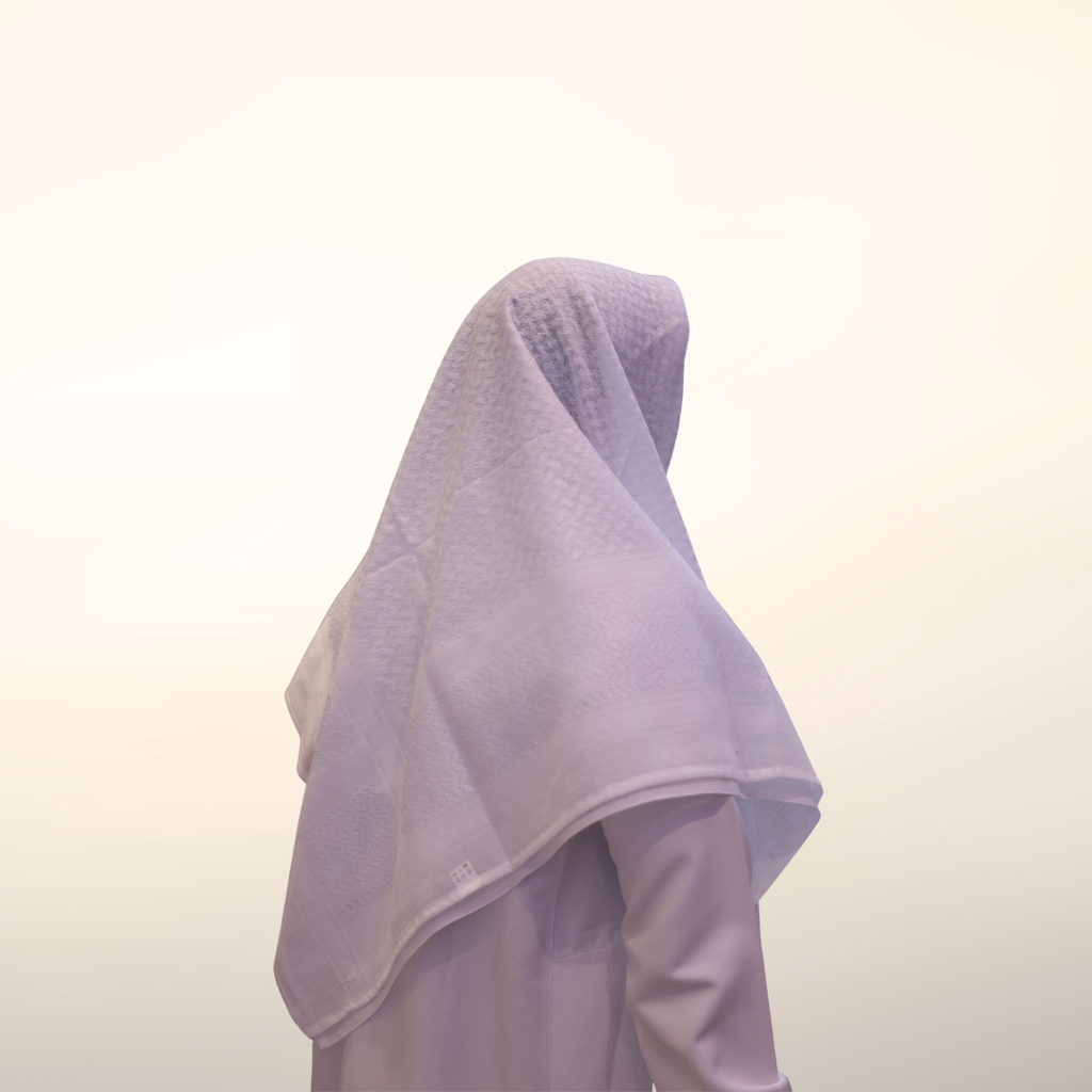 White Saudi Shemagh