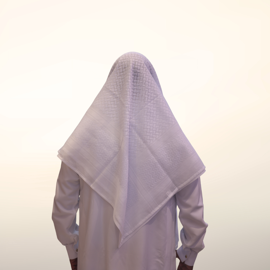 White Saudi Shemagh
