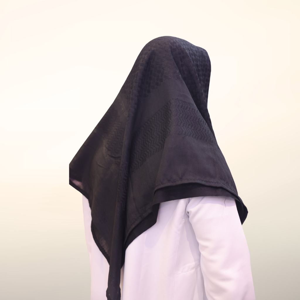 Black Saudi Shemagh