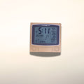 Square Prayer Time Adhan Clock - Gold